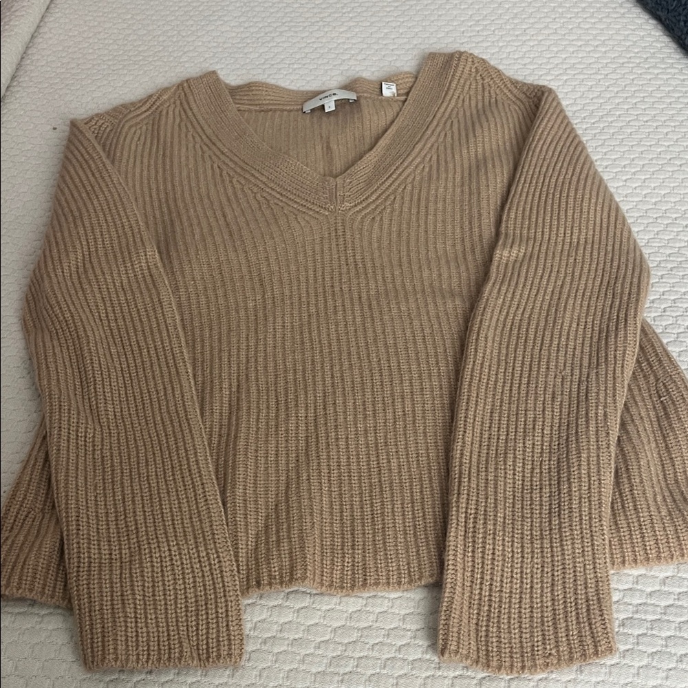 Vince Camel V-Neck Sweater